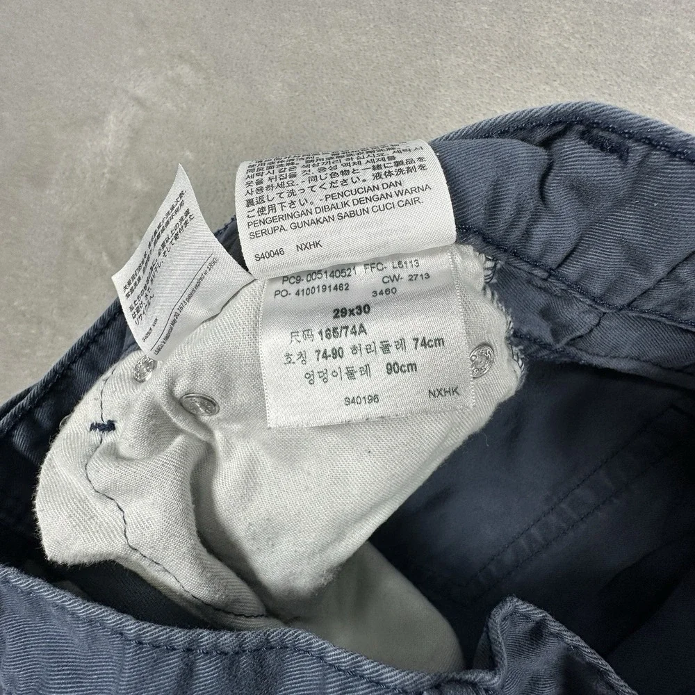 Levis 514 Jeans Mens 29x30 White Tab Straight Leg Blue Denim Pants